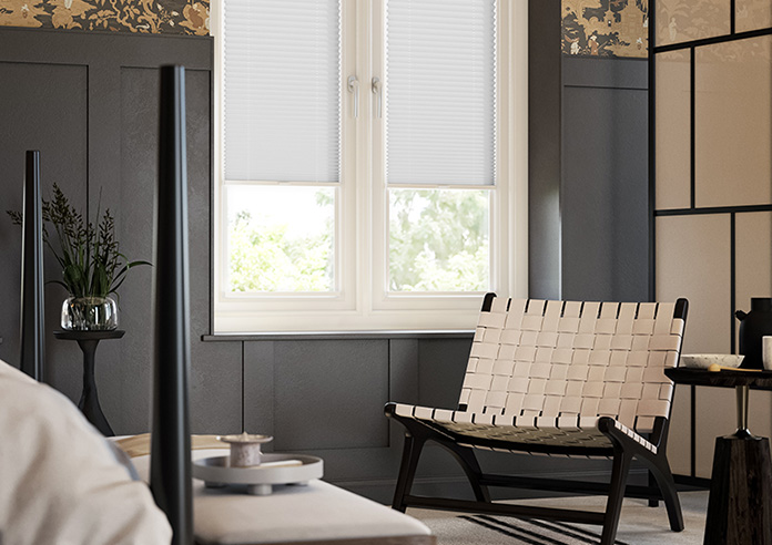 Solaris, Platinum - Stick Fit Pleated Blind - Image 5